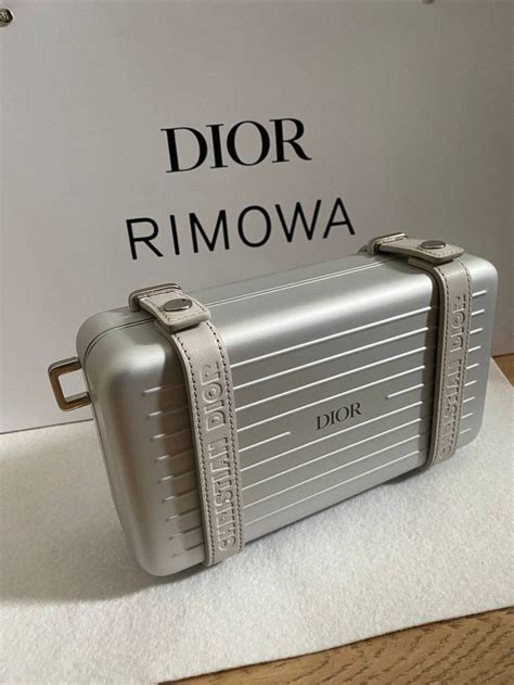 dior rimowa pouch|Dior x Rimowa clutch.